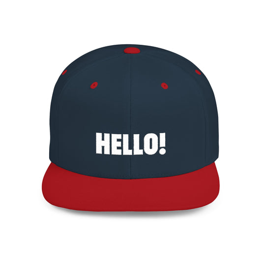 Flat Bill Snapback
