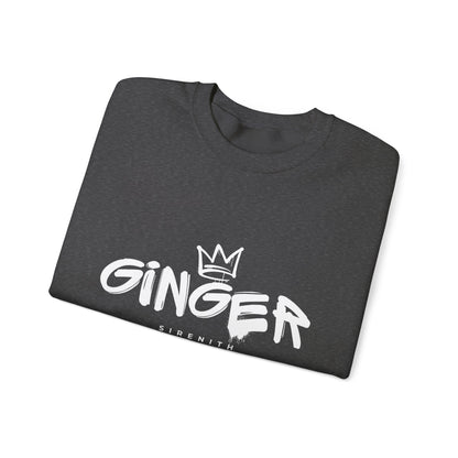 Ginger Vibes Unisex Sweatshirt | Cozy Crewneck for All Seasons, Gift for Friends, Perfect for Casual Outings, Trendy Lounge Wear