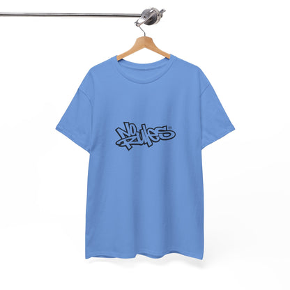Heavy Cotton Tee with Graffiti Design, Streetwear, Casual Wear, Gift for Her, Gift for Him, Urban Fashion, Everyday Style
