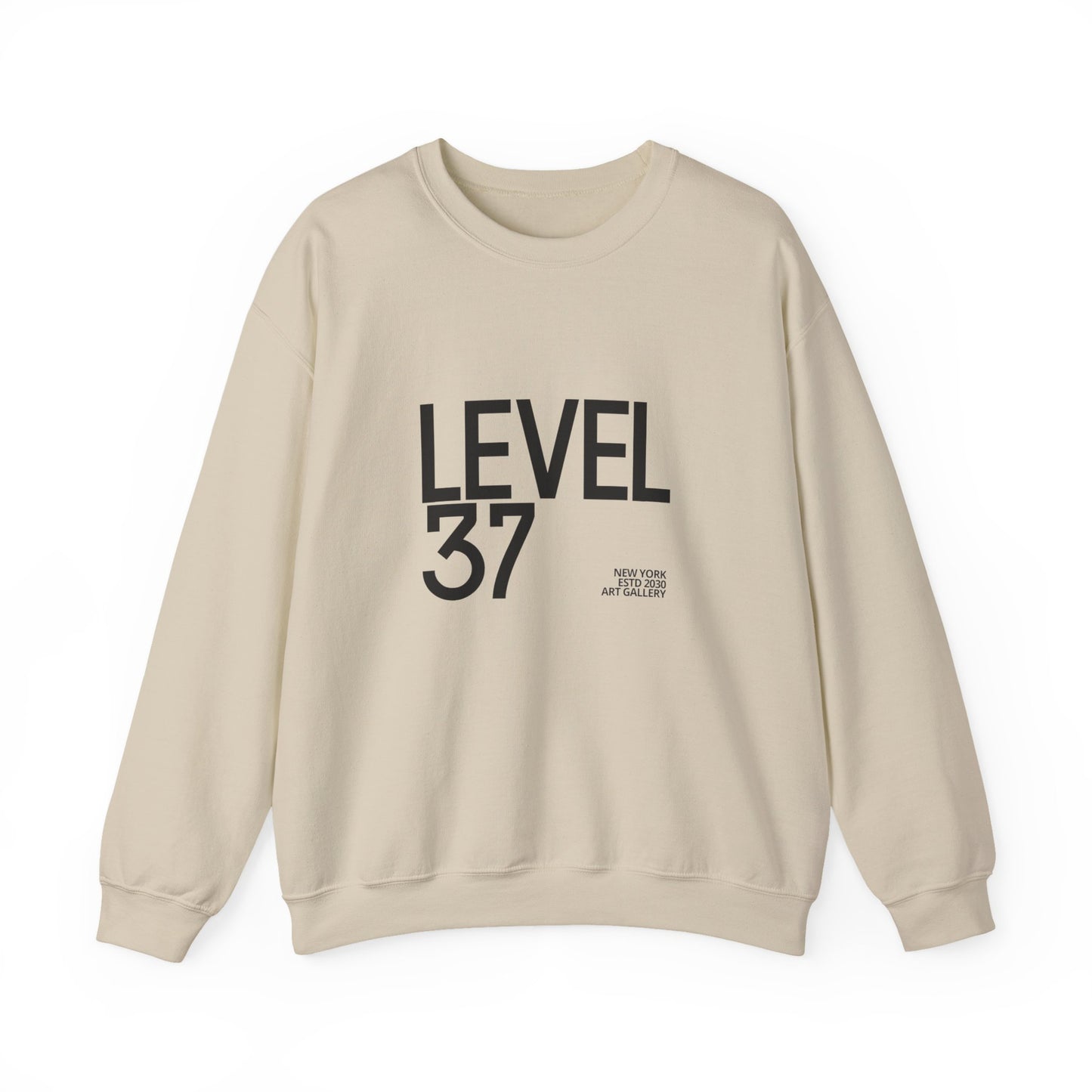 Level 37 Unisex Heavy Blend™ Crewneck Sweatshirt - Gaming Gift, Casual Wear, Birthday Present, Trendy Sweater, Unique Design