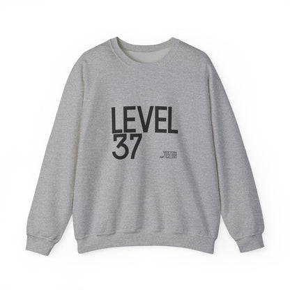Level 37 Unisex Heavy Blend™ Crewneck Sweatshirt - Gaming Gift, Casual Wear, Birthday Present, Trendy Sweater, Unique Design