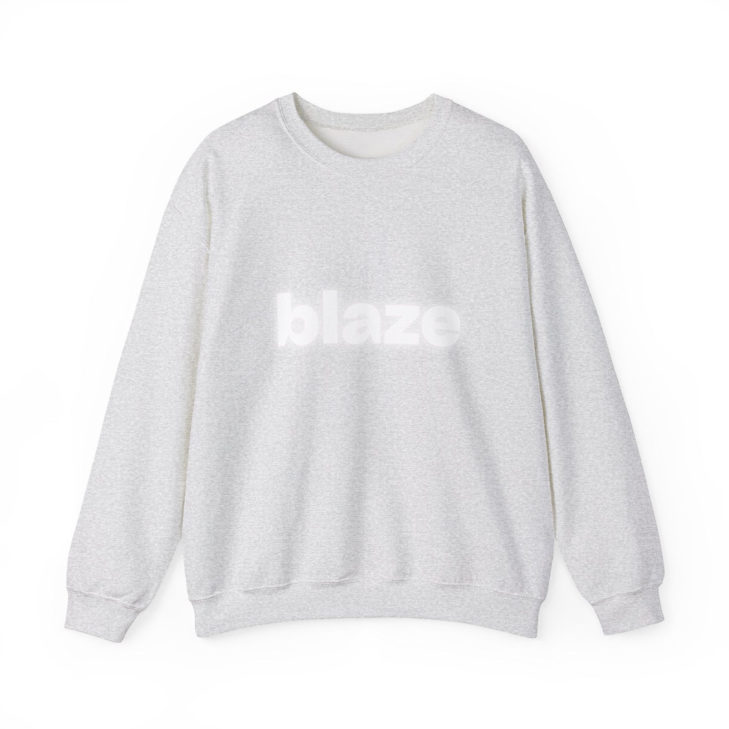 Cozy Unisex Crewneck Sweatshirt - Blaze Design, Comfortable Layering, Gift for Her/Him, Casual Wear, Fall/Winter Essential, Relaxed Fashion