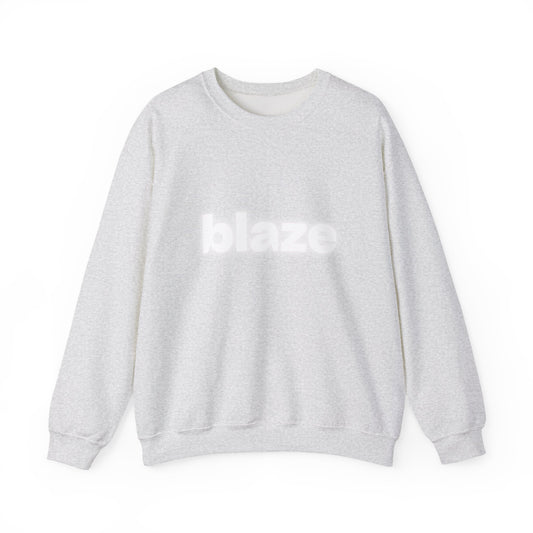 Cozy Unisex Crewneck Sweatshirt - Blaze Design, Comfortable Layering, Gift for Her/Him, Casual Wear, Fall/Winter Essential, Relaxed Fashion