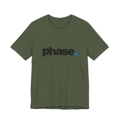 Stylish T-Shirt with 'phase.' Design, Casual Tee, Graphic Tee, Streetwear, Gift for Her, Gift for Him