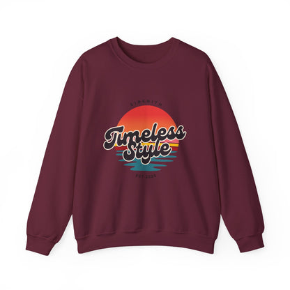Timeless Style Crewneck Sweatshirt - Cozy Unisex Fashion for Everyday Wear, Perfect Gift, Casual Outfit, Vintage Vibes, Holiday Apparel