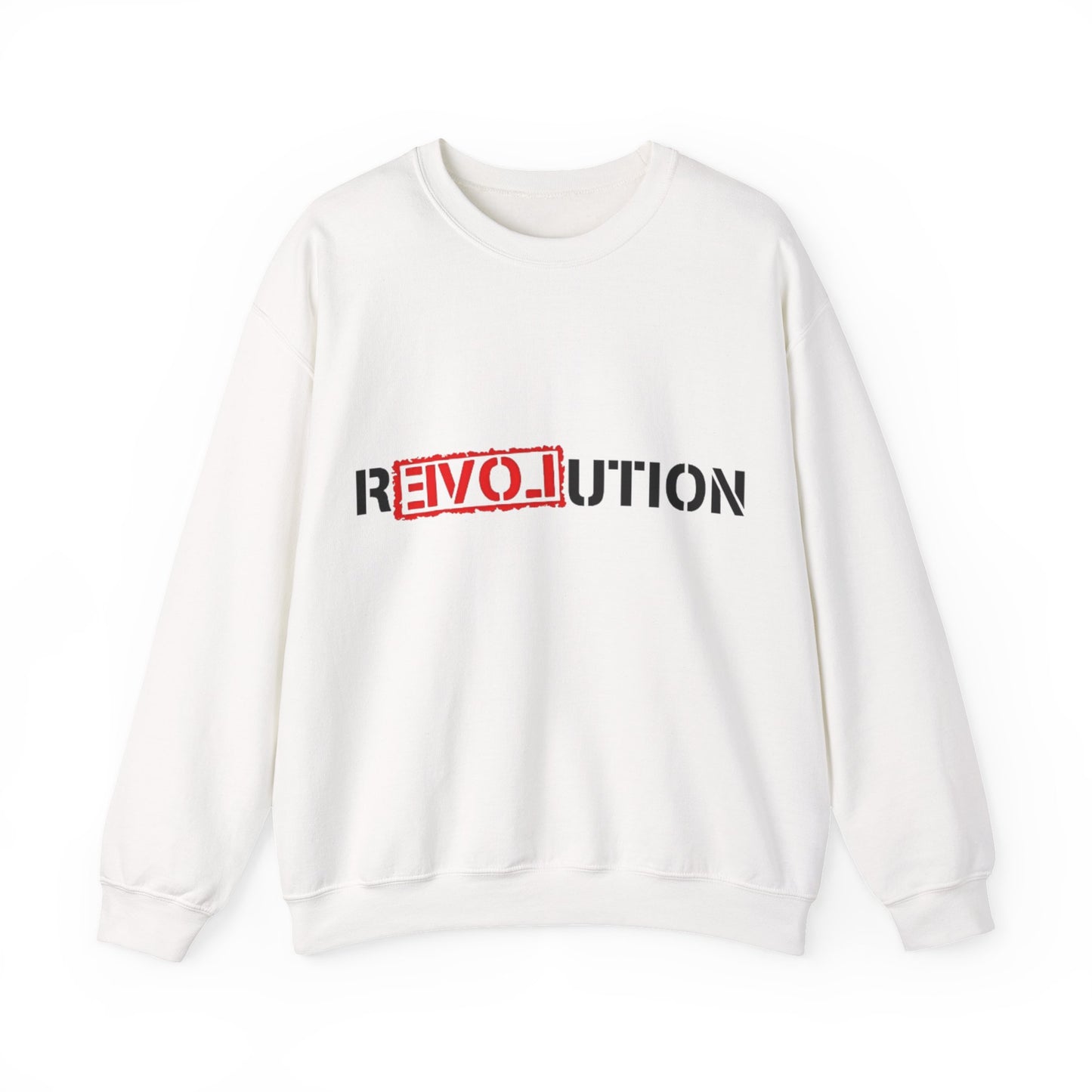 Revolutionary Crewneck Sweatshirt, Casual Wear, Gift for Activists, Trendy Fashion, Comfortable Hoodie Alternative, Everyday Style