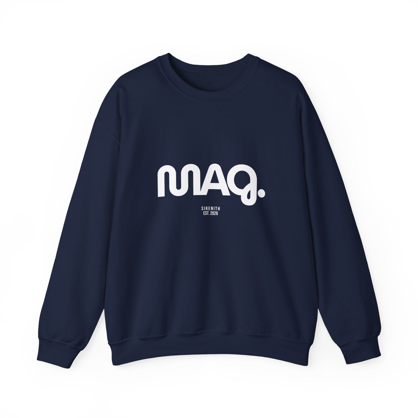 Stylish Unisex Crewneck Sweatshirt with Trendy 'MAQ' Design, Casual Wear, Gift for Him/Her, Cozy Fashion, Everyday Comfort