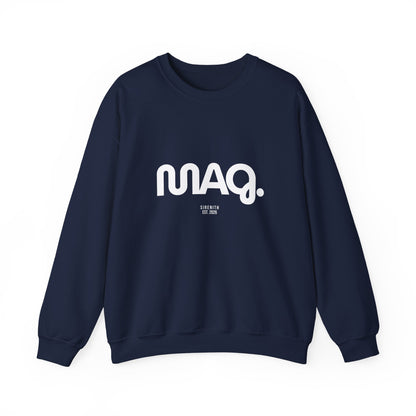 Stylish Unisex Crewneck Sweatshirt with Trendy 'MAQ' Design, Casual Wear, Gift for Him/Her, Cozy Fashion, Everyday Comfort