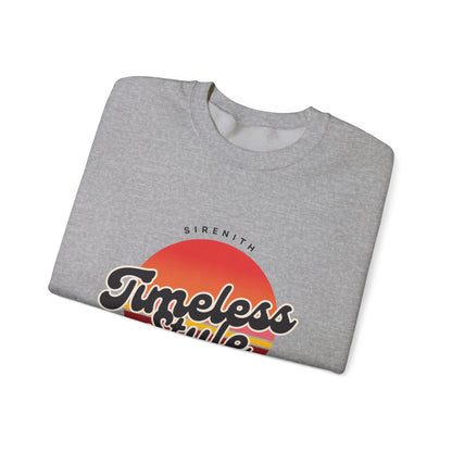 Timeless Style Crewneck Sweatshirt - Cozy Unisex Fashion for Everyday Wear, Perfect Gift, Casual Outfit, Vintage Vibes, Holiday Apparel