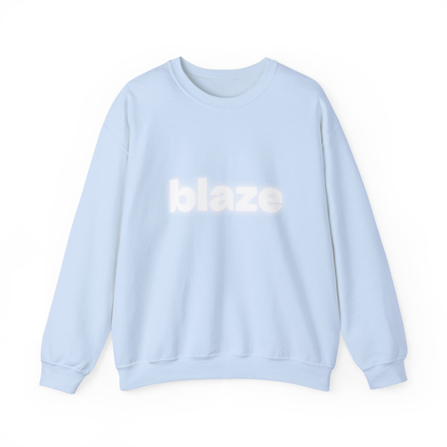 Cozy Unisex Crewneck Sweatshirt - Blaze Design, Comfortable Layering, Gift for Her/Him, Casual Wear, Fall/Winter Essential, Relaxed Fashion