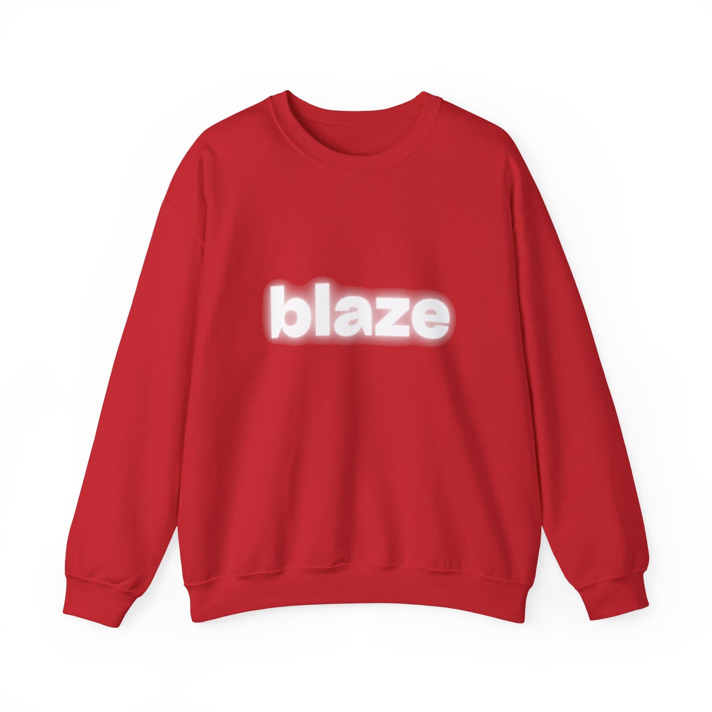 Cozy Unisex Crewneck Sweatshirt - Blaze Design, Comfortable Layering, Gift for Her/Him, Casual Wear, Fall/Winter Essential, Relaxed Fashion