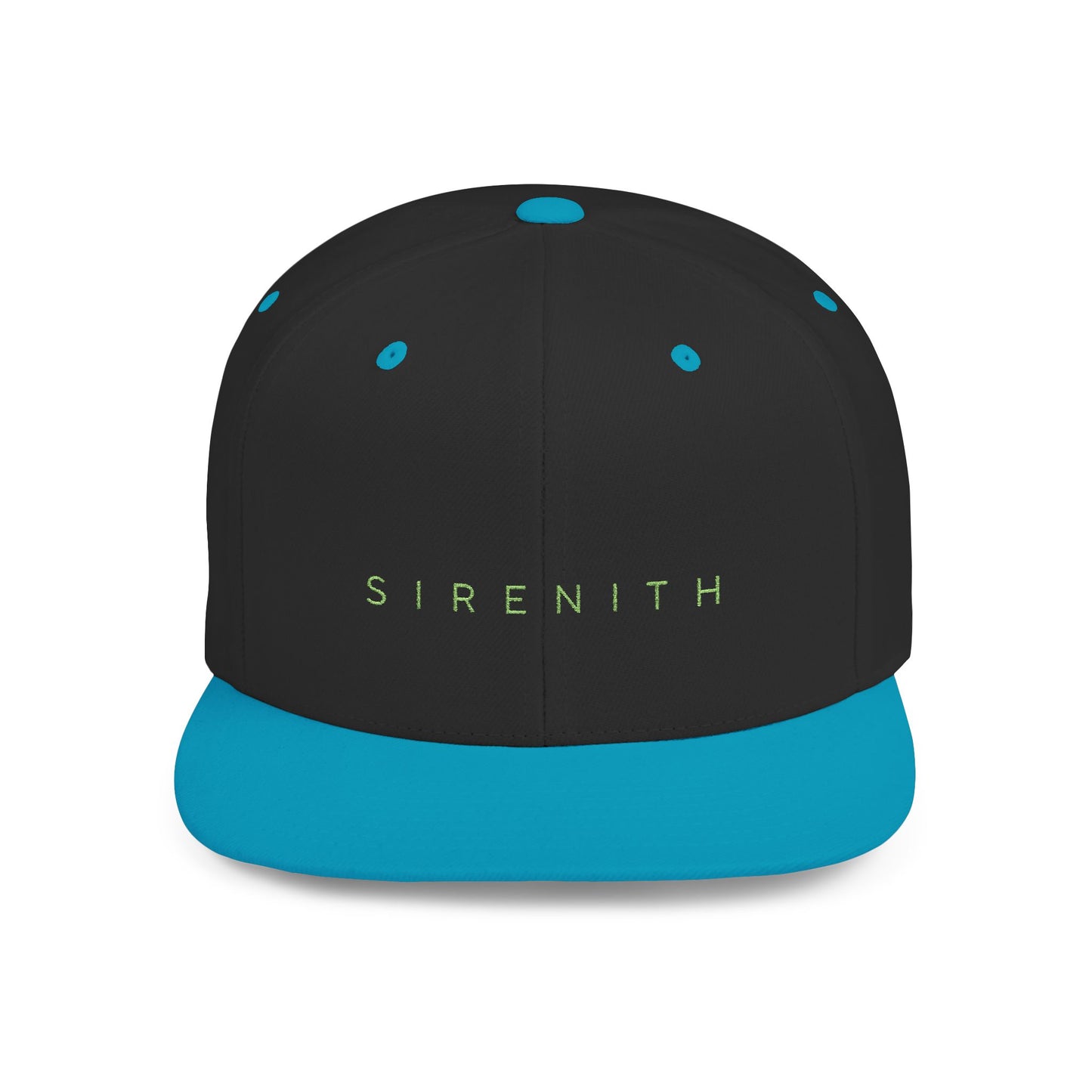 Sirenith Flat Bill Snapback Hat, Stylish Cap, Trendy Headwear, Perfect Gift for Him/Her, Casual Streetwear, Cool Fashion Accessory