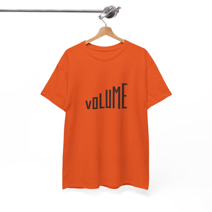 Volume Graphic Heavy Cotton Tee, Music Lover Tee, Casual Tees, Gift for Musicians, Music Festival Shirt