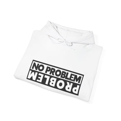 No Problem Graphic Hoodie, Unisex Cozy Sweatshirt, Casual Streetwear, Gift for Friends, Everyday Wear, Fun Fashion