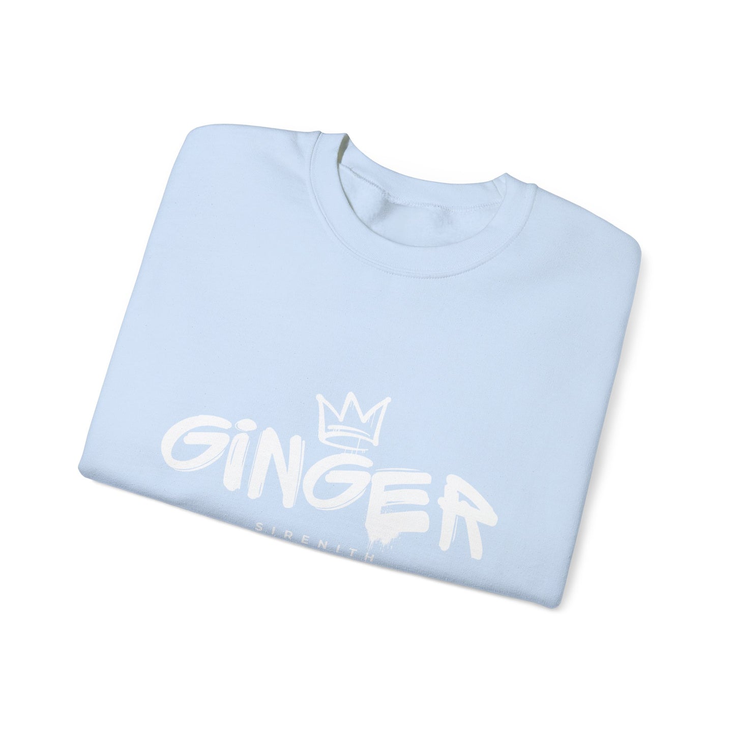 Ginger Vibes Unisex Sweatshirt | Cozy Crewneck for All Seasons, Gift for Friends, Perfect for Casual Outings, Trendy Lounge Wear