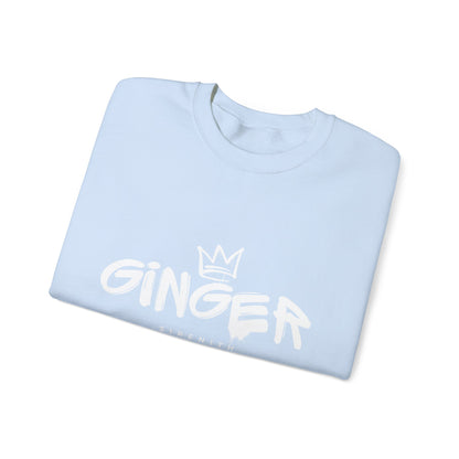 Ginger Vibes Unisex Sweatshirt | Cozy Crewneck for All Seasons, Gift for Friends, Perfect for Casual Outings, Trendy Lounge Wear