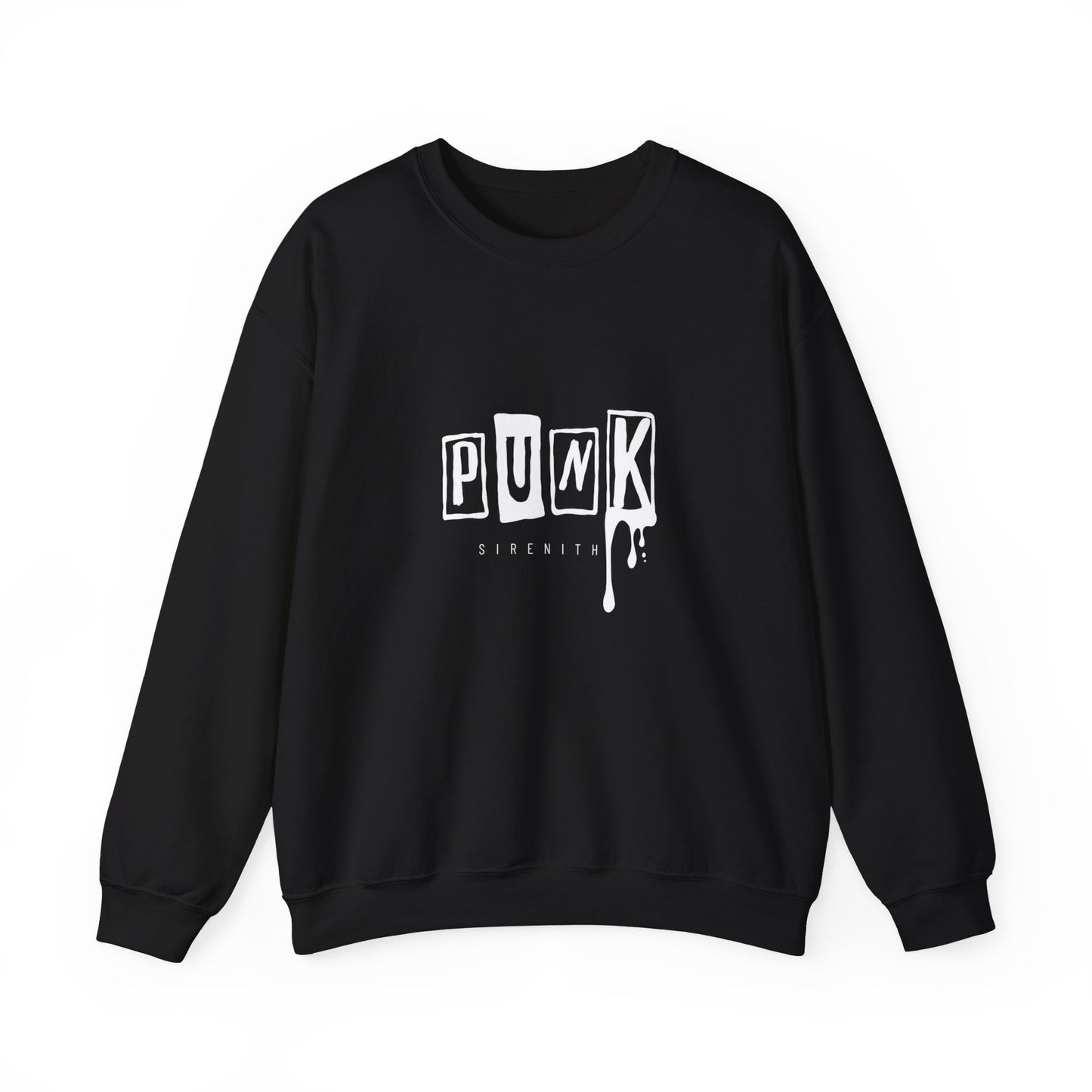 Stylish Punk Sweatshirt for Trendsetters, Casual Streetwear, Gift for Music Lovers, Cozy Unisex Apparel, Perfect for Concerts