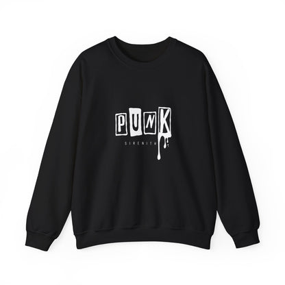 Stylish Punk Sweatshirt for Trendsetters, Casual Streetwear, Gift for Music Lovers, Cozy Unisex Apparel, Perfect for Concerts