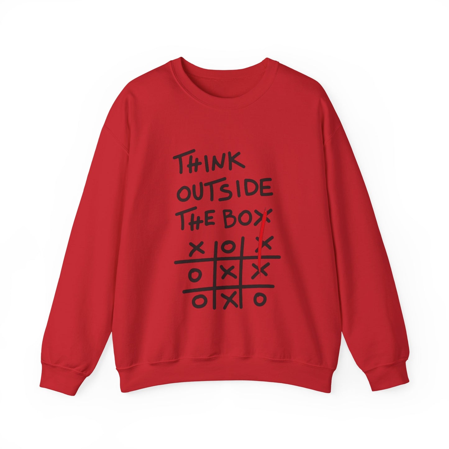 Creative Thinking Sweatshirt, Gift for Entrepreneurs, Cozy Crewneck, Motivational Apparel, Perfect for Casual Days
