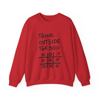 Creative Thinking Sweatshirt, Gift for Entrepreneurs, Cozy Crewneck, Motivational Apparel, Perfect for Casual Days