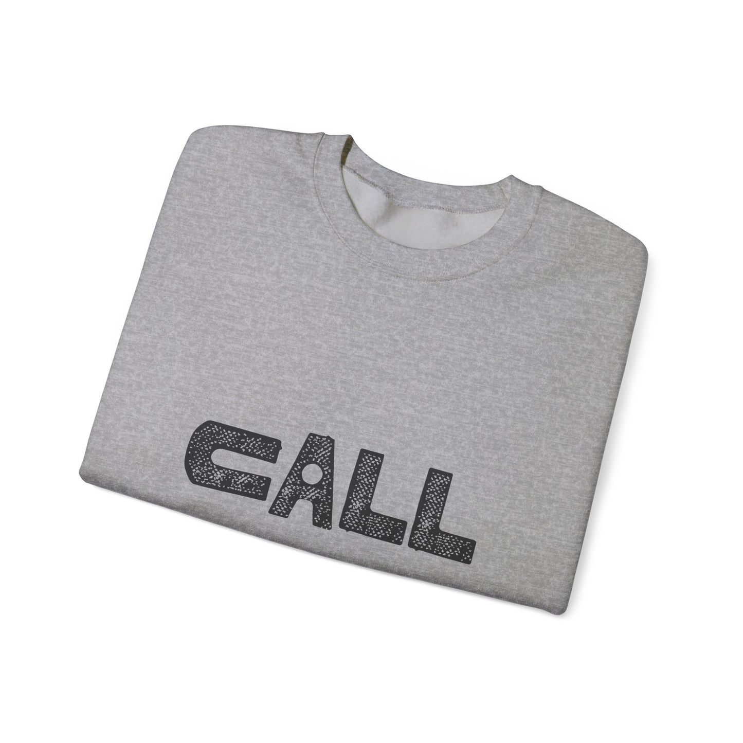 Call Graphic Unisex Crewneck Sweatshirt, Cozy Apparel, Casual Wear, Everyday Style, Gift for Friends