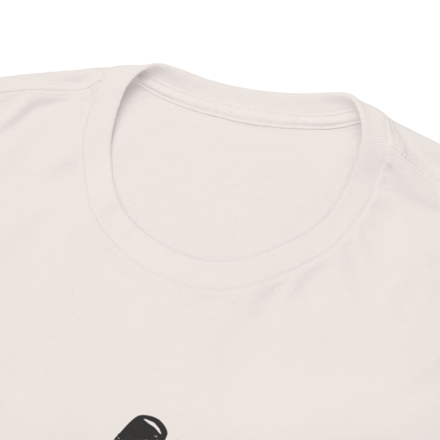 Inspirational Heavy Cotton Tee - "Never Give Up", Motivational Shirt, Gift for Personal Growth, Encouragement Tee, Casual Wear