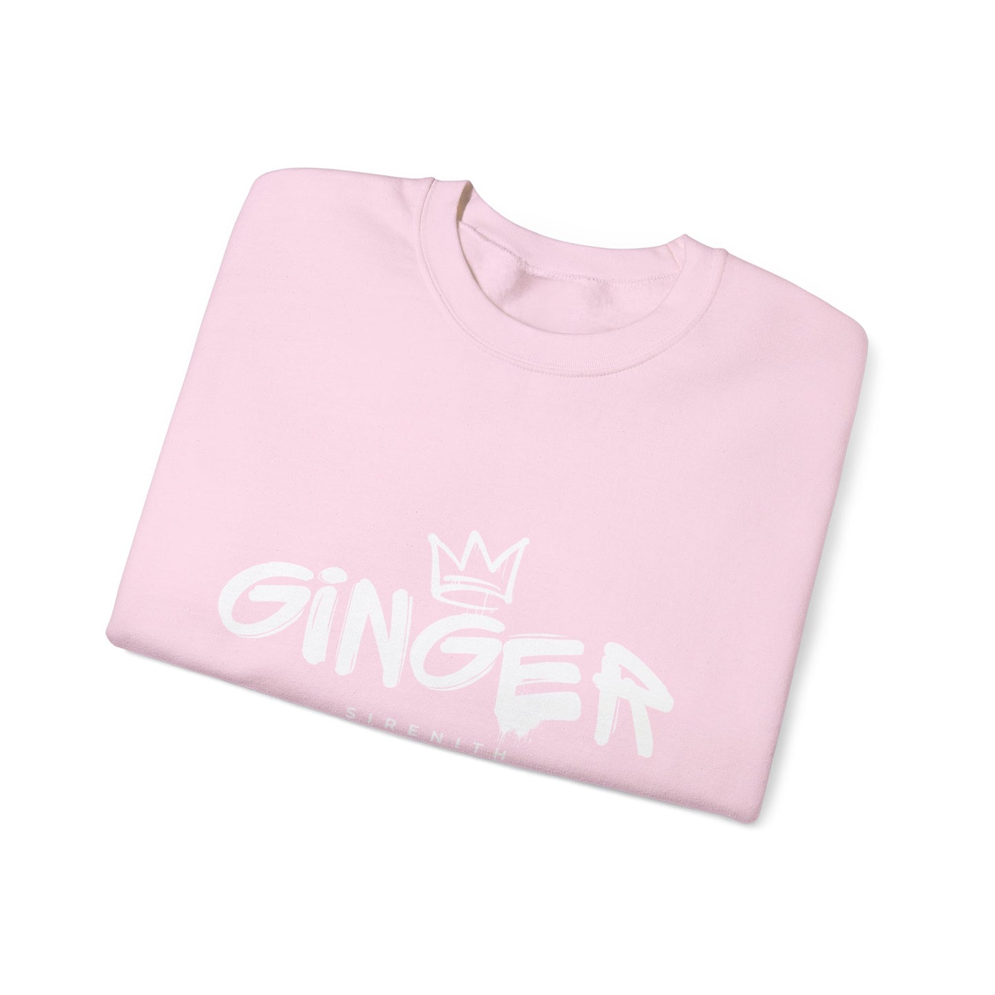 Ginger Vibes Unisex Sweatshirt | Cozy Crewneck for All Seasons, Gift for Friends, Perfect for Casual Outings, Trendy Lounge Wear