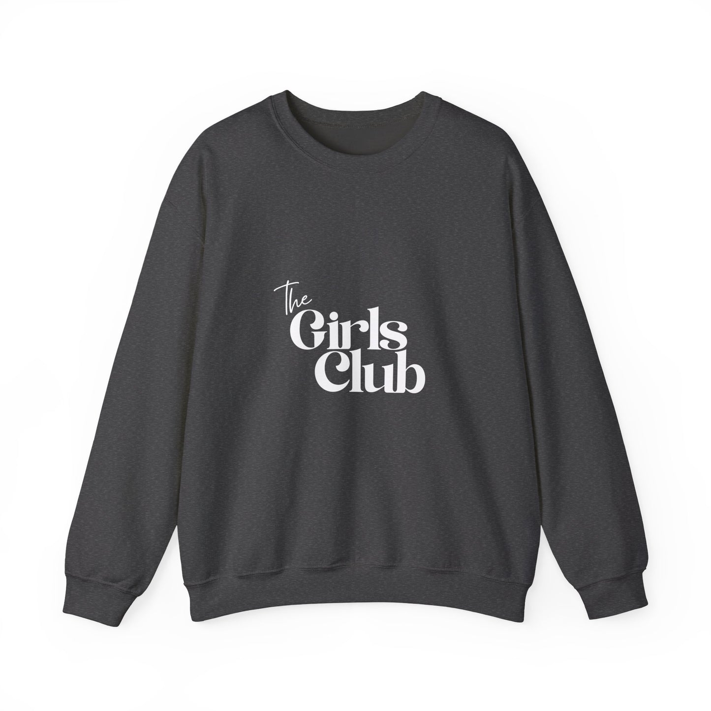The Girls Club Crewneck Sweatshirt - Cozy Unisex Fashion, Gift for Friends, Casual Wear, Group Events, Birthday Celebrations