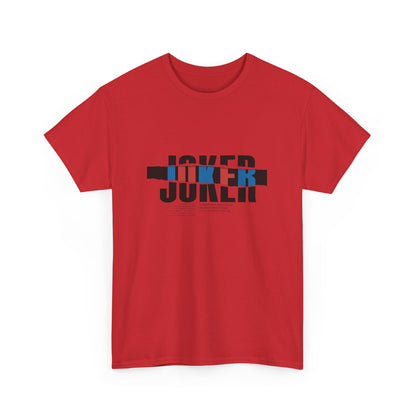 Joker Graphic Tee,  Heavy Cotton Tee, Streetwear Shirt, Casual Wear Tee, Gift for Fans, Movie Merchandise