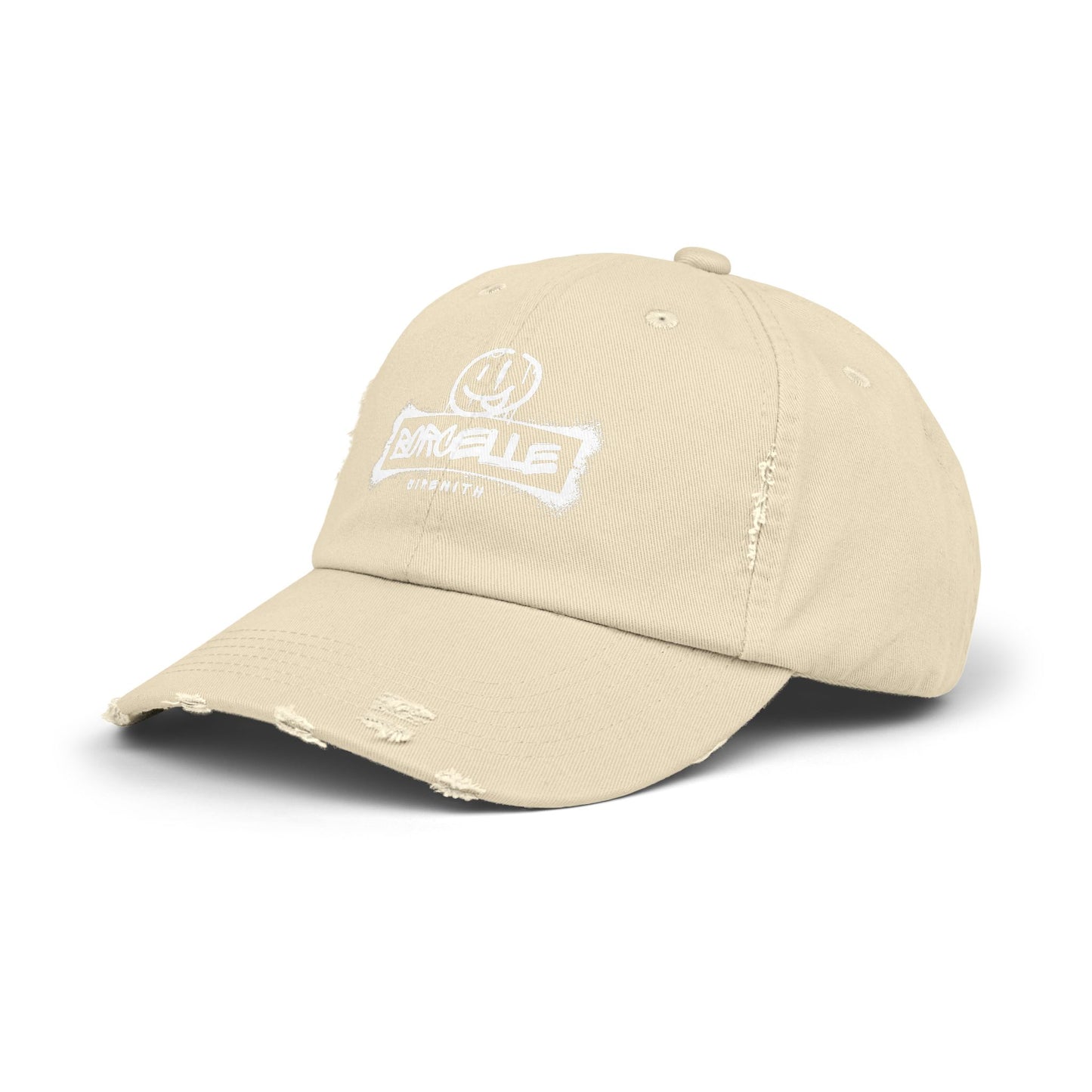 Distressed Cap with Fun Design, Casual Hat, Unisex Headwear, Trendy Accessory, Perfect Gift for All Occasions, Fun Statement Hat