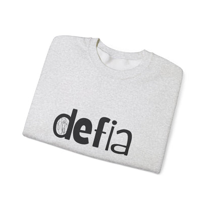 Defy the Ordinary Unisex Crewneck Sweatshirt, Cozy Pullover, Casual Wear, Gifts for Friends, Everyday Comfort