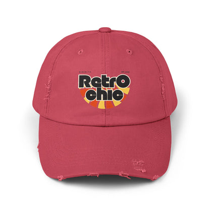 Retro Ohio Distressed Cap, Vintage Dad Hat, Unisex Fashion Accessory, Casual Summer Wear, Great Gift Idea