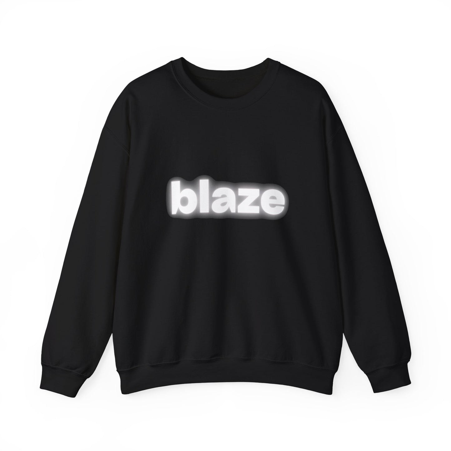 Cozy Unisex Crewneck Sweatshirt - Blaze Design, Comfortable Layering, Gift for Her/Him, Casual Wear, Fall/Winter Essential, Relaxed Fashion