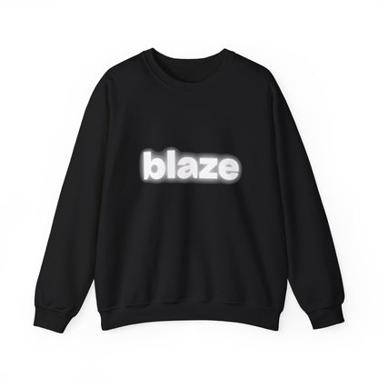 Cozy Unisex Crewneck Sweatshirt - Blaze Design, Comfortable Layering, Gift for Her/Him, Casual Wear, Fall/Winter Essential, Relaxed Fashion