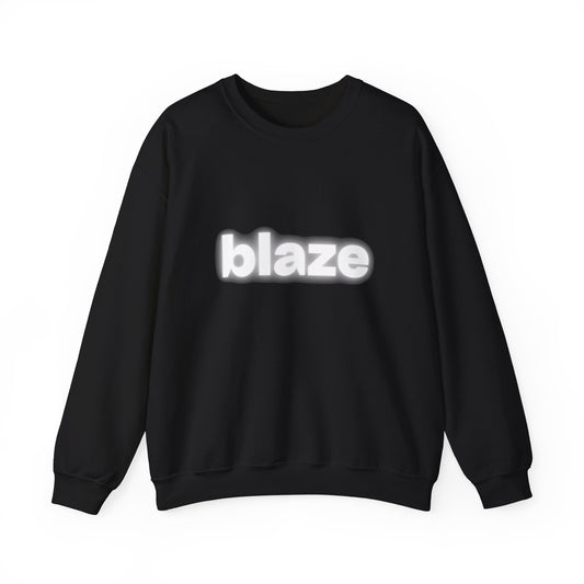 Cozy Unisex Crewneck Sweatshirt - Blaze Design, Comfortable Layering, Gift for Her/Him, Casual Wear, Fall/Winter Essential, Relaxed Fashion