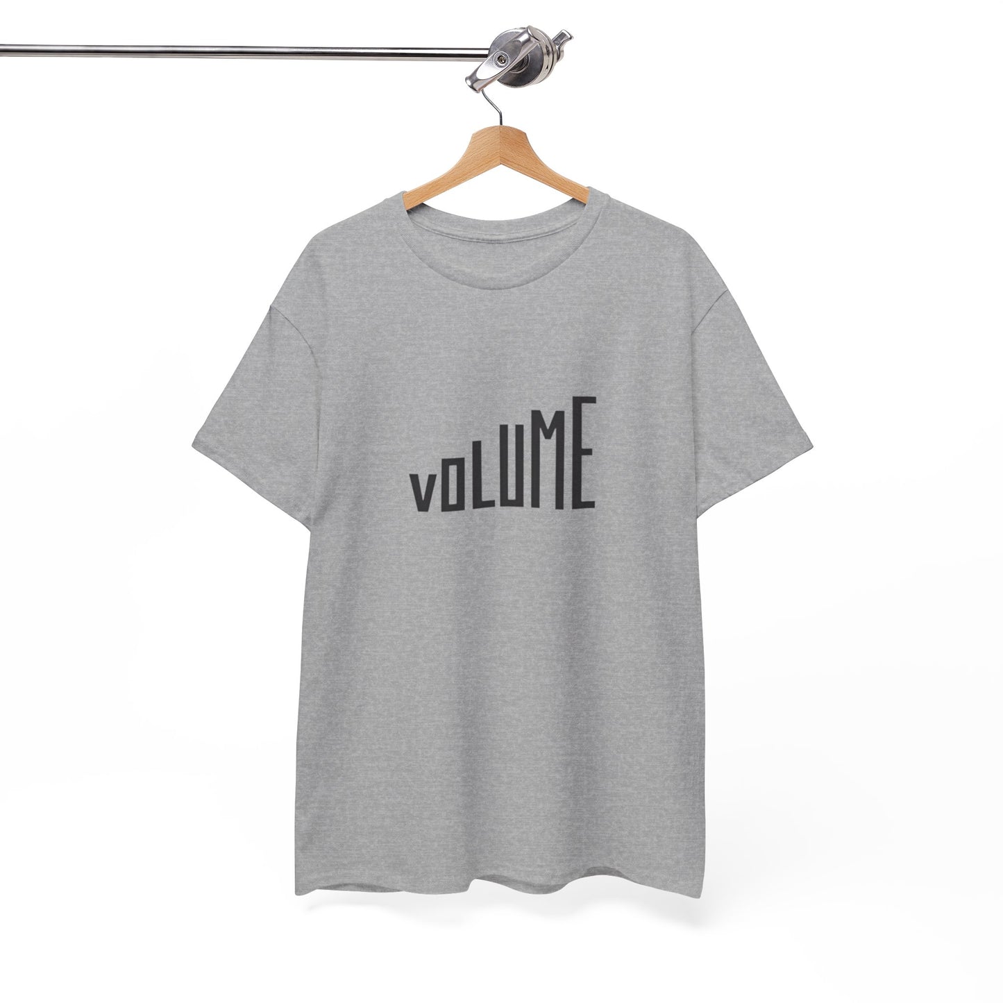 Volume Graphic Tee | Cotton T-Shirt for Music Lovers, Concerts, Gift Idea, Casual Wear, Music Festival
