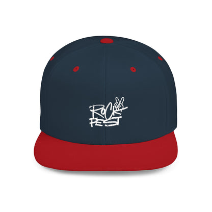 Stylish Flat Bill Snapback Hat, Trendy Cap for Casual Days, Perfect for Outdoor Events, Unisex Gift, Streetwear Fashion