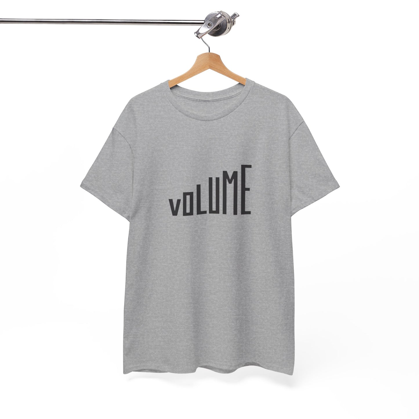 Volume Graphic Heavy Cotton Tee, Music Lover Tee, Casual Tees, Gift for Musicians, Music Festival Shirt
