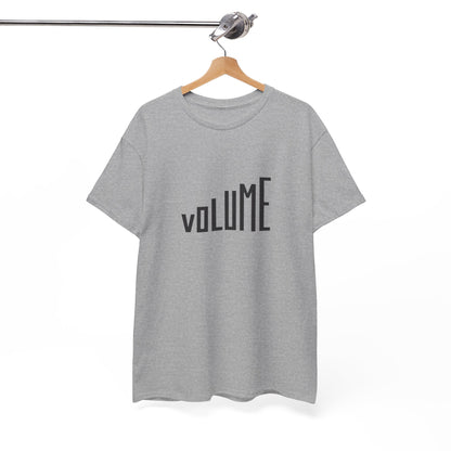Volume Graphic Heavy Cotton Tee, Music Lover Tee, Casual Tees, Gift for Musicians, Music Festival Shirt
