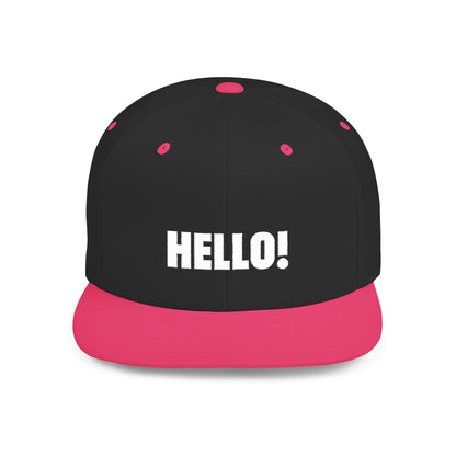 Flat Bill Snapback