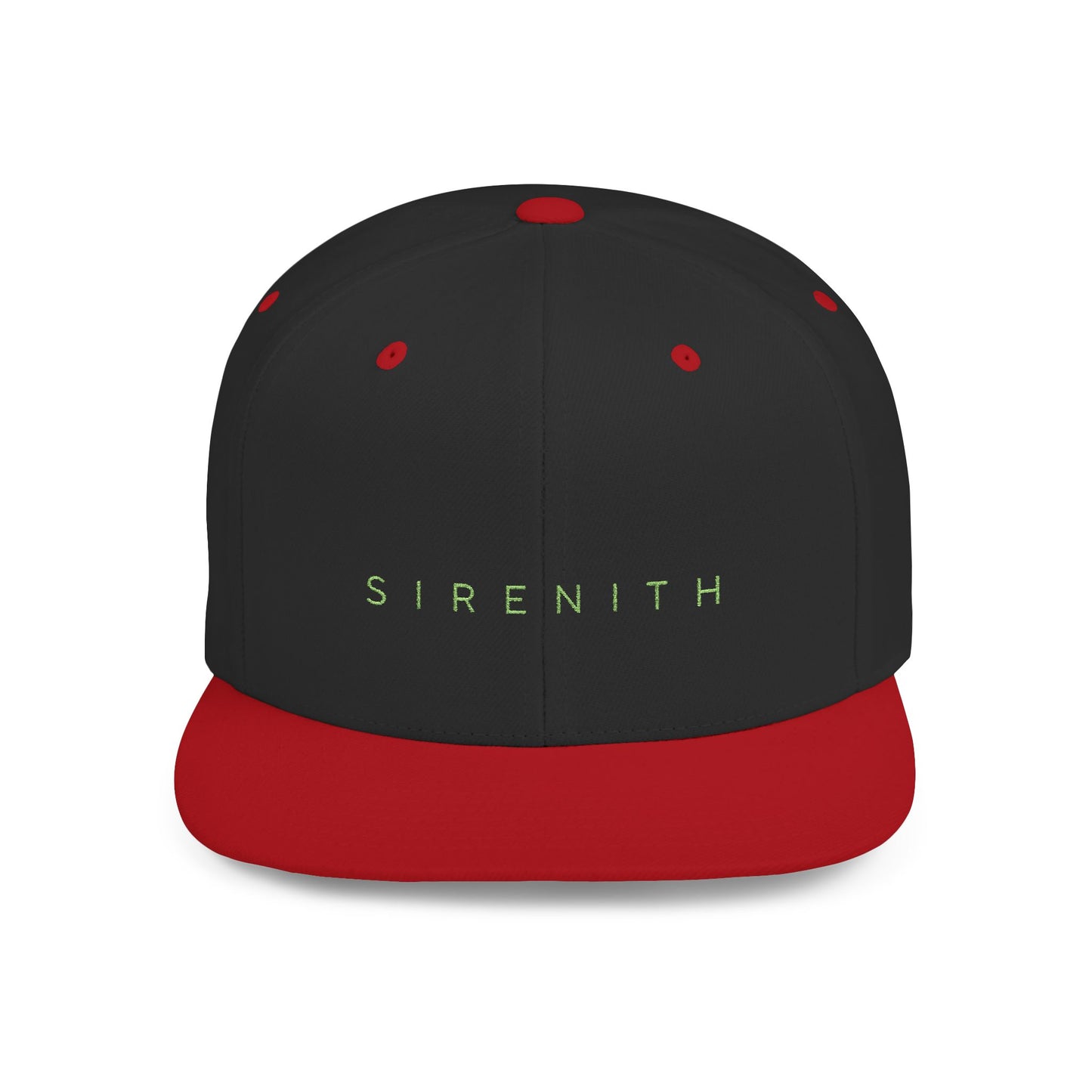 Sirenith Flat Bill Snapback Hat, Stylish Cap, Trendy Headwear, Perfect Gift for Him/Her, Casual Streetwear, Cool Fashion Accessory