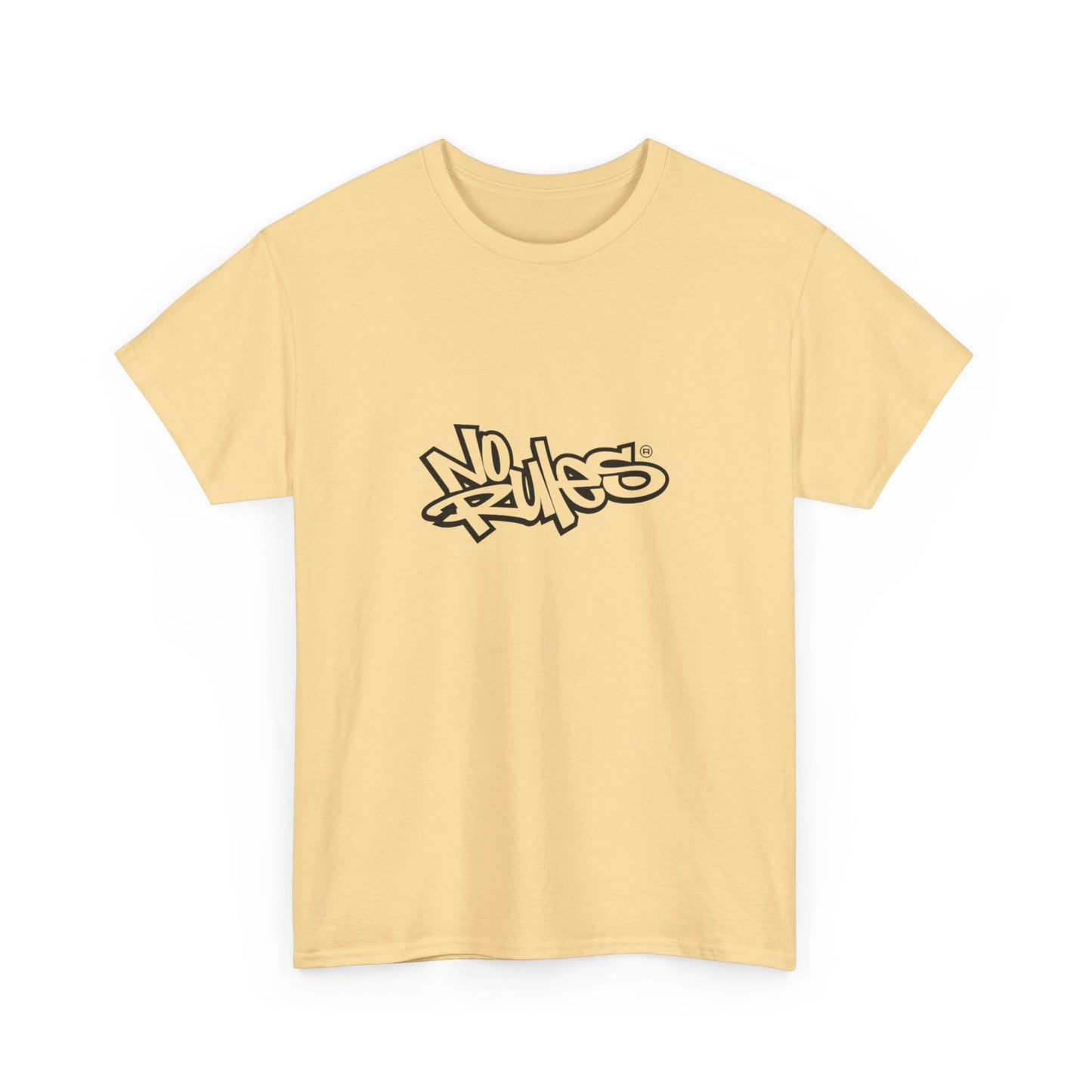 Heavy Cotton Tee with Graffiti Design, Streetwear, Casual Wear, Gift for Her, Gift for Him, Urban Fashion, Everyday Style