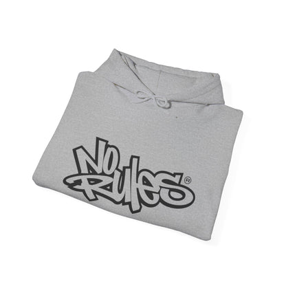 No Rules Hoodie | Unisex Heavy Blend Sweatshirt, Streetwear Fashion, Casual Wear, Gift for Friends, Urban Style