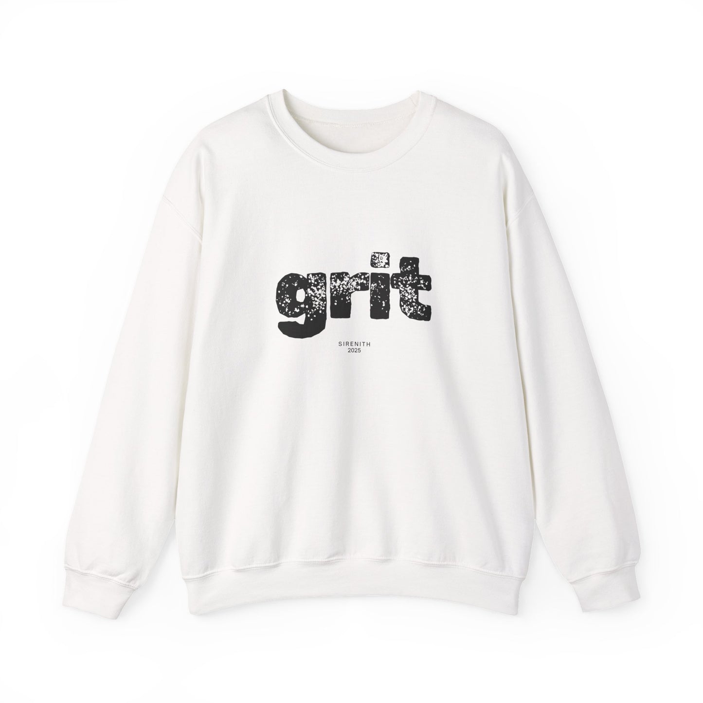 Grit Inspirational Crewneck Sweatshirt | Cozy Unisex Pullover, Motivational Gift, Perfect for Fall, Self-Care Apparel, Casual Everyday Wear