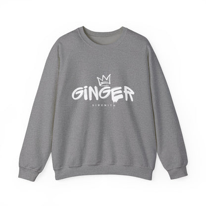 Ginger Vibes Unisex Sweatshirt | Cozy Crewneck for All Seasons, Gift for Friends, Perfect for Casual Outings, Trendy Lounge Wear