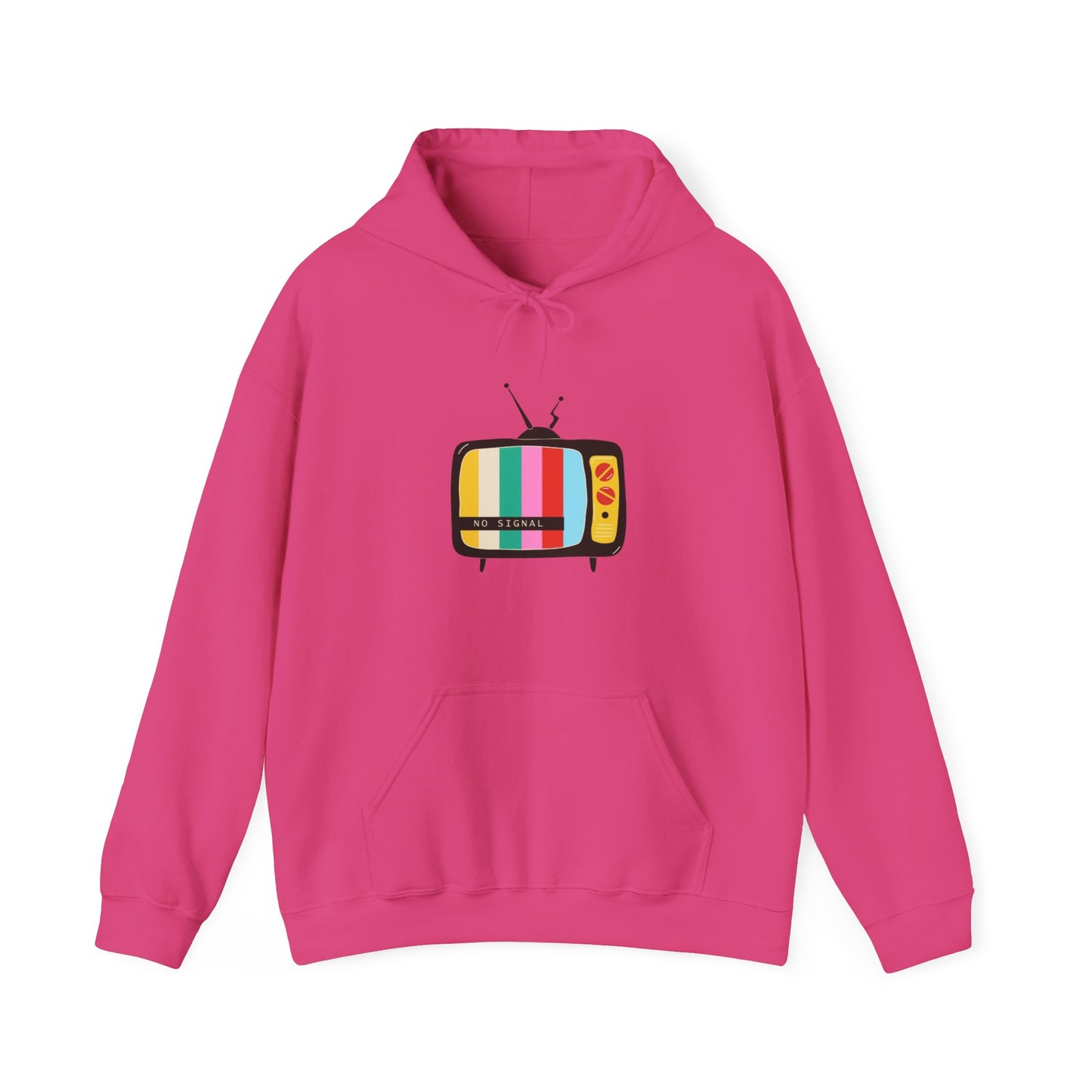 Retro TV Graphic Unisex Hoodie, Vintage Sweater, Cozy Fun Sweatshirt, Gift for Gamers, Movie Lovers, Perfect for Fall