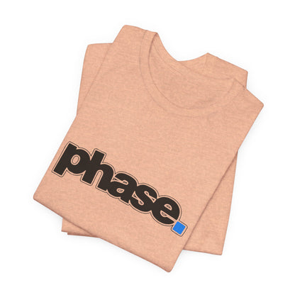 Stylish T-Shirt with 'phase.' Design, Casual Tee, Graphic Tee, Streetwear, Gift for Her, Gift for Him