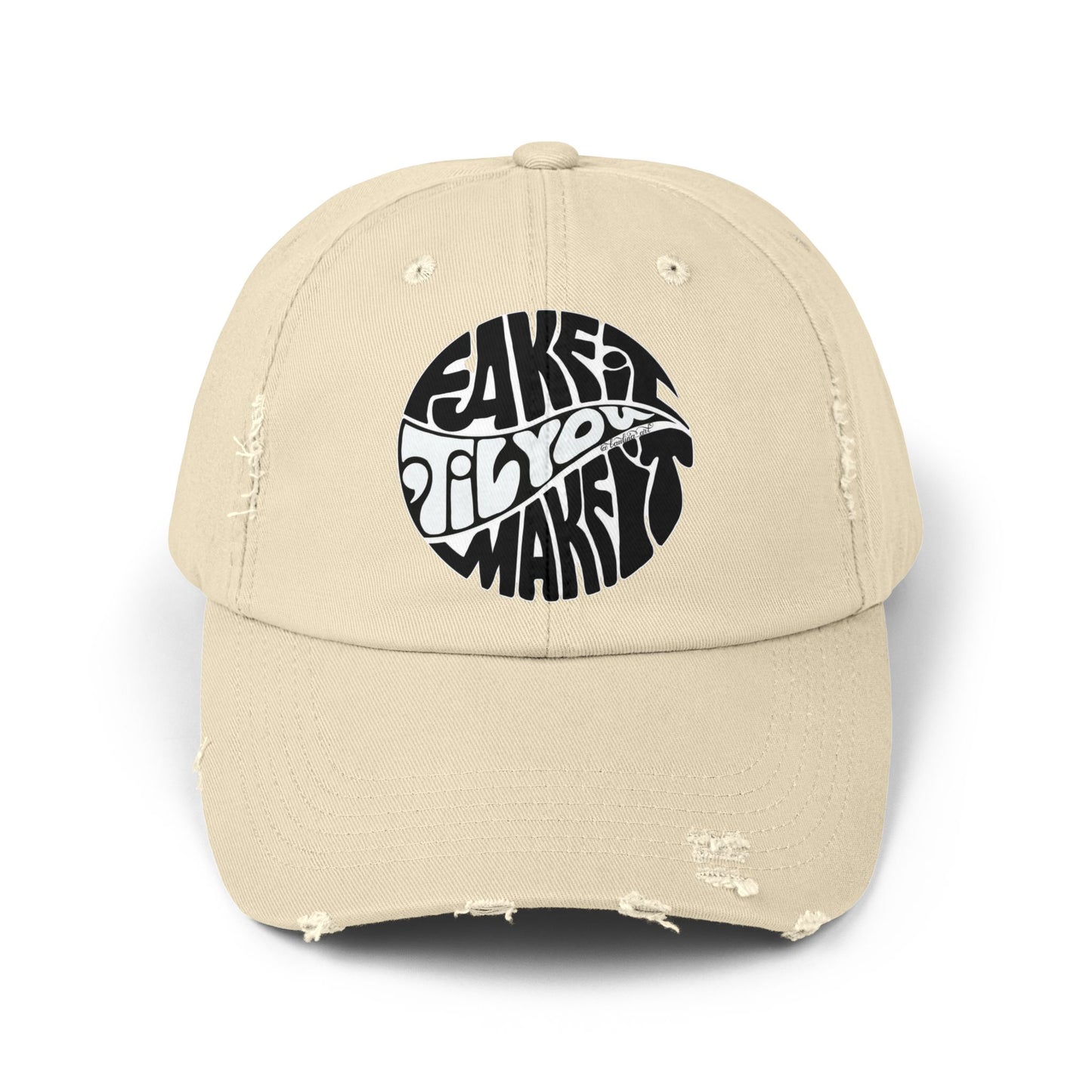 Retro Distressed Cap: Casual Fashion Statement, Gift for Him/Her, Everyday Wear, Trendy Headwear, Perfect for Outdoor Activities