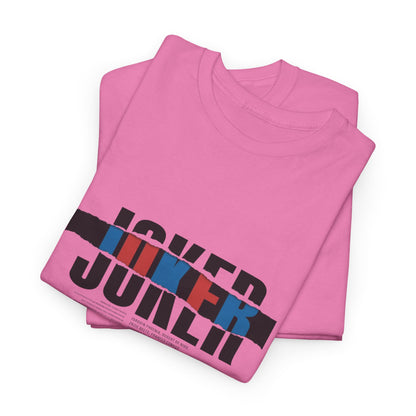 Joker Graphic Tee,  Heavy Cotton Tee, Streetwear Shirt, Casual Wear Tee, Gift for Fans, Movie Merchandise
