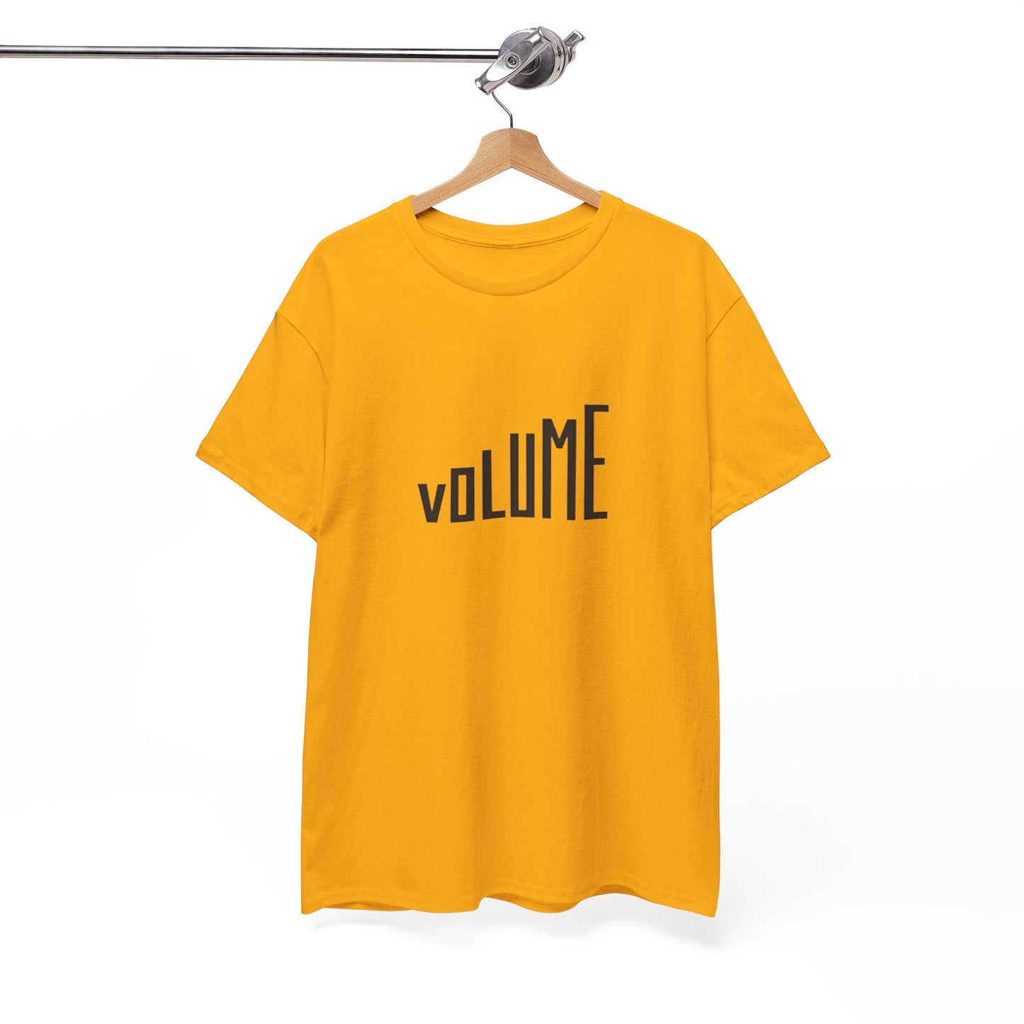 Volume Graphic Tee | Cotton T-Shirt for Music Lovers, Concerts, Gift Idea, Casual Wear, Music Festival